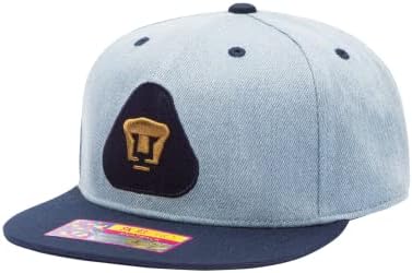 מאוורר דיו Pumas unam 'nirvana' כובע/כובע snapback מתכוונן | חיל הים/ג'ינס